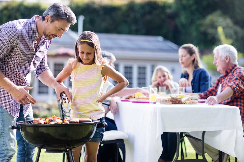 Child Safety Outdoor Grilling