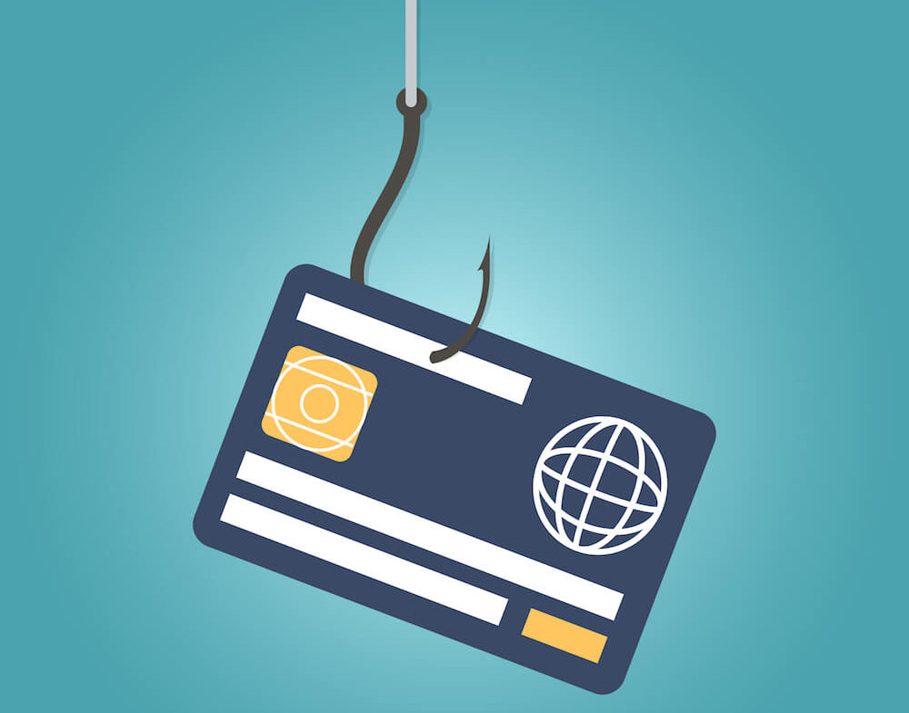 Identity theft can easily happen through online channels.