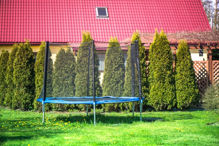 If you have a trampoline, you need to have some trampoline safety rules.
